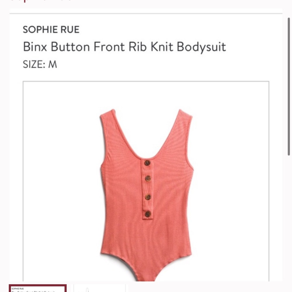 Sophie ribbed Binx bodysuit